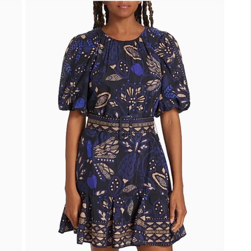 Farm Rio Macaw Forest Minidress Size S